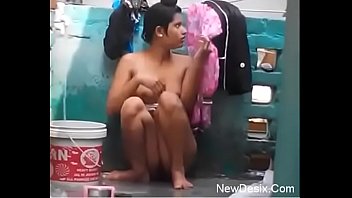 Indian babe hidden spy cam