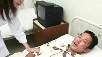 An Asian guy in a hospital bed is secretly jerking o from http://alljapanese.net