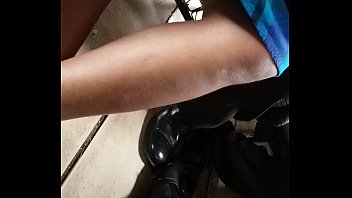 Legs captured in sri lankan train. beautiful legs