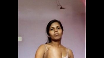 Indian girl strips on camera