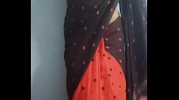 indian Desi video call cheating wearing saree saree