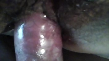 Hairy Lilly pissing al over me while I ejaculate in a condom