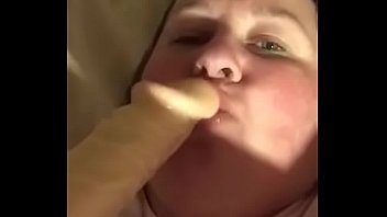 SoLO BBW masturbates orgasm on thick white cock