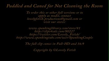 Spanked for not cleaning the room - Dualscreen - Sale: $10
