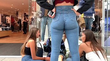 British chav slag nut booty jeans