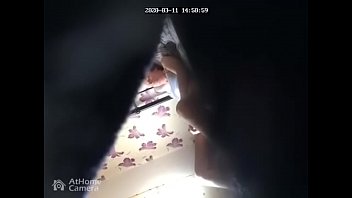 Real spycam caught masturbating orgasm
