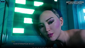 City of Broken Dreamers | Cyberpunk asian goddess with big beatiful boobs and a firm booty | Hottest highlights | Part #1