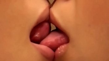 Sexy girls licking tongue