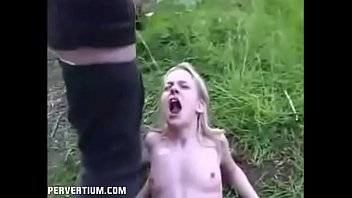 Young slut Bea swallows piss load from old pervert