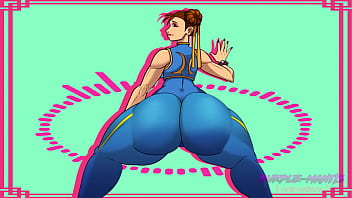 Chun Li Shakes Her 53 Year Old Big Ass - Super Looped Edition