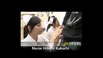 Megumi Shino and other nurses suck countless cocks