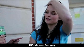 Sexy wild chick gets paid to fuck 24