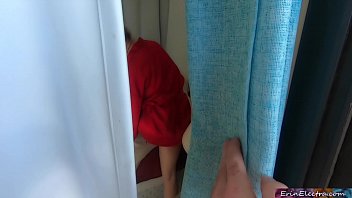 Voyeur stepson has sex with hot stepmom (POV)