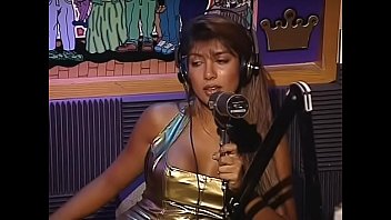 Jasmine St. Claire, porn star, chats her World record gang bang (300 men volunteer for free to gang bang Jasmine) porn film, 1996 Jasmine St. Claire gets naked for Howard Stern.